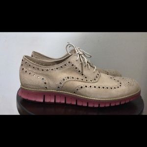 Cole Haan Zerogrand Wingtip Suede